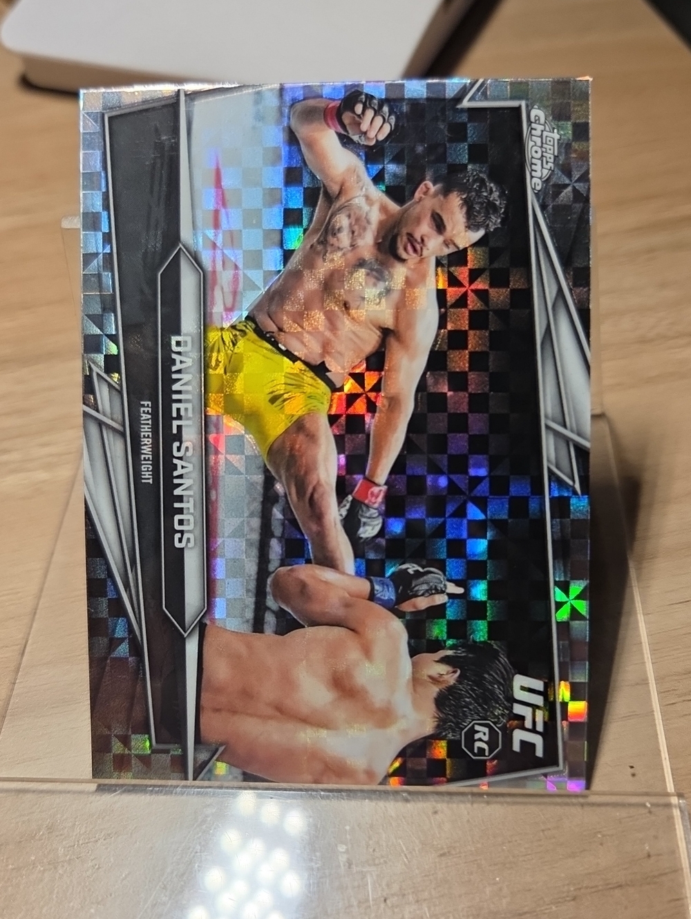 2026 Topps X Fractor UFC Daniel Santos